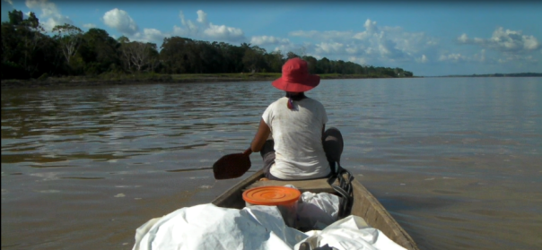canoe Amazon river 